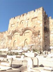 Золотые ворота Иерусалима замурованные турками